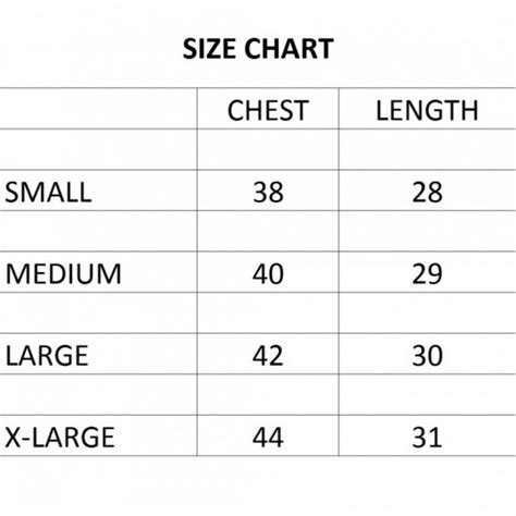 burberry polo size chart